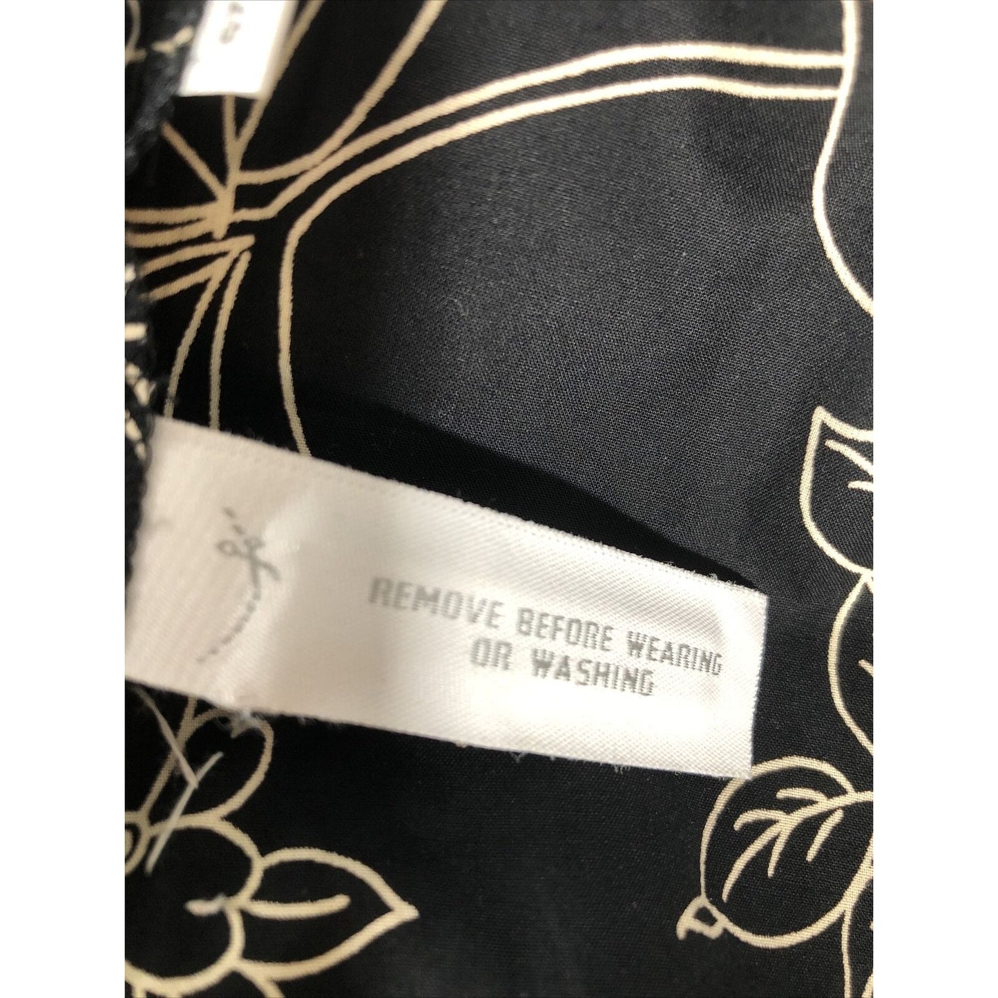 Ann Taylor Loft Skirt 4 Women’s Black Flare Floral Sequined Black Tan