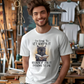 Funny Christian Cat T-Shirt, Let God Fix It Tee, Humorous Religious Gift for Cat Lovers, Inspirational Cat Shirt, Spiritual Humor Top