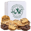 Fresh Baked Gourmet Cookie Gift Tin by Carolina Cookie Company, Delicious Cookie Gifts, Handmade, Shipped & Delivered, Assorted Cookies for Christmas, Birthdays, Gift-Giving, Corporate Gift, Fresh Cookie Delivery: 12 Count