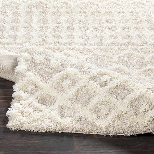 Livabliss Hapsburg Moroccan Shag Area Rug, 7'10" x 10'2, Beige