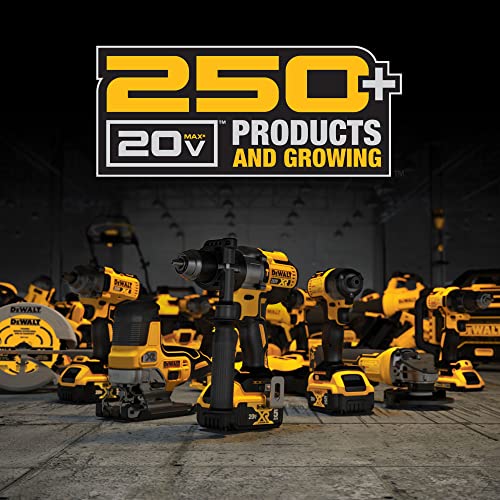 DEWALT 20V MAX Cordless Impact Wrench, 1/2" Hog Ring, Includes LED Work Light and Belt Clip, Bare Tool Only (DCF891B)