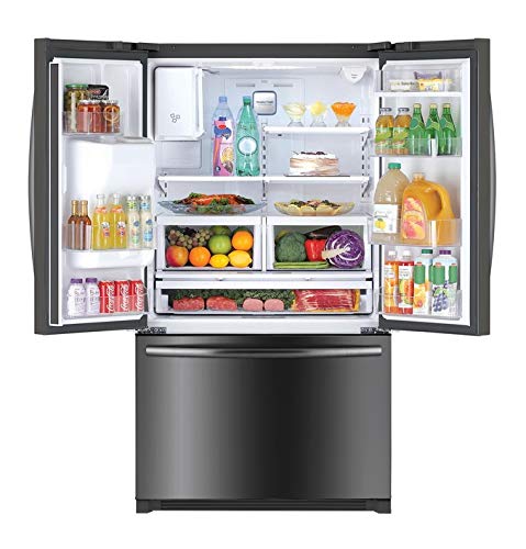 Daewoo RFS-26SUJE French Door Refrigerator, Black Stainless Steel, includes delivery and hookup