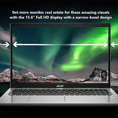acer 2024 Newest Aspire 1 Slim Student Laptop Computer, 15.6" FHD Display, Intel Celeron Dual-core Processor, 16GB RAM, 128GB eMMC, 1-Year Microsoft 365, Business Laptop, Thin & Light, Win 11 Home S