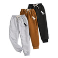 Nivne Tco Toddler Boy Pants - 3 Pack Sweatpants - Dinosaur Graphic Print Toddler Jogger Pants (7 Years)