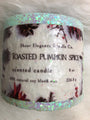 Toasted Pumpkin Spice Scented Candle 8 Oz - Glittery Design - 100% Natural Soy B