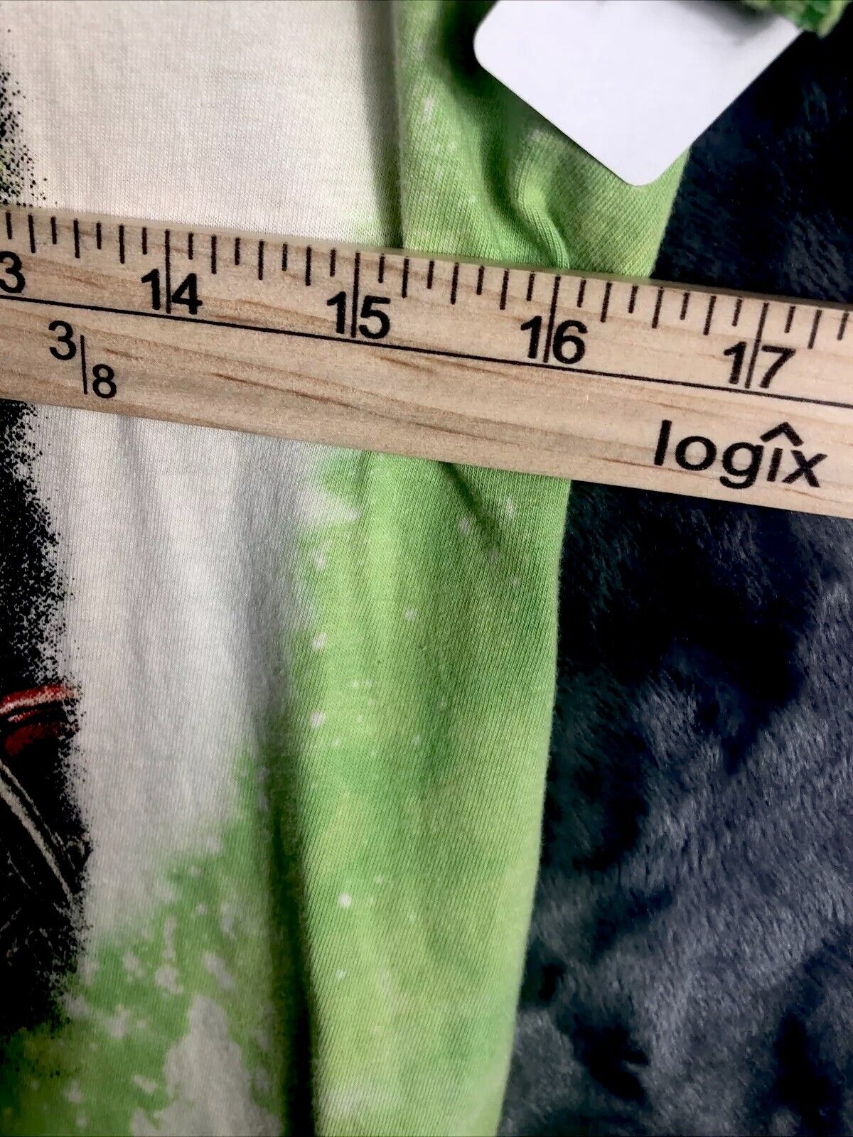 Biker T Shirt Tie Dye Bleached A Way Of Life Womens Distressed Green Small Shirt