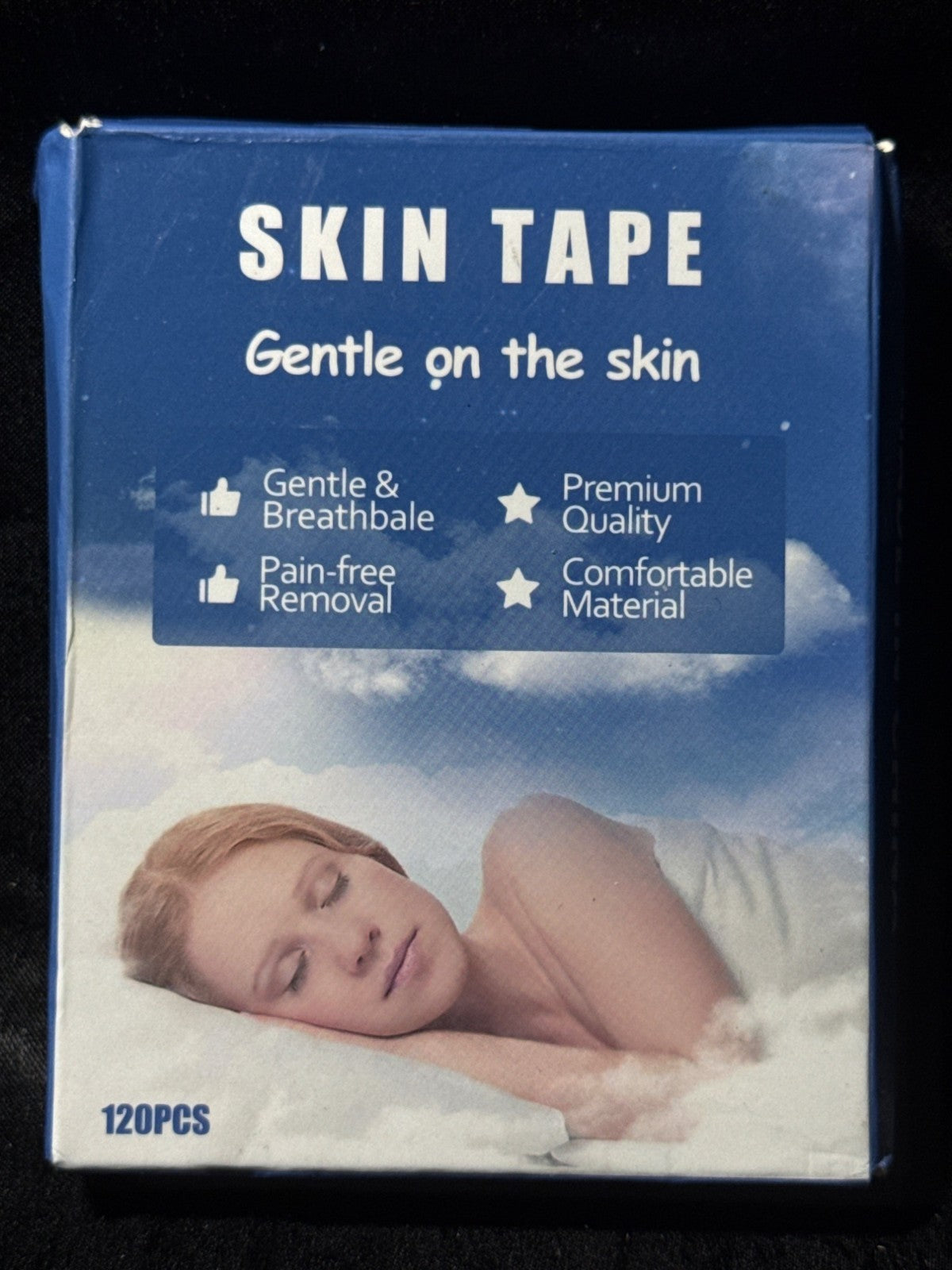Skin Tape Gentle On Skin 120Pcs Premium Breathable Comfortable Material Pain-Fre