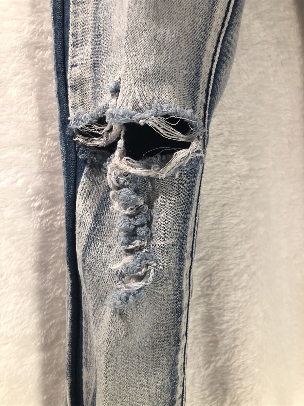 Bamboo Jeans Distressed  Girls 1/2