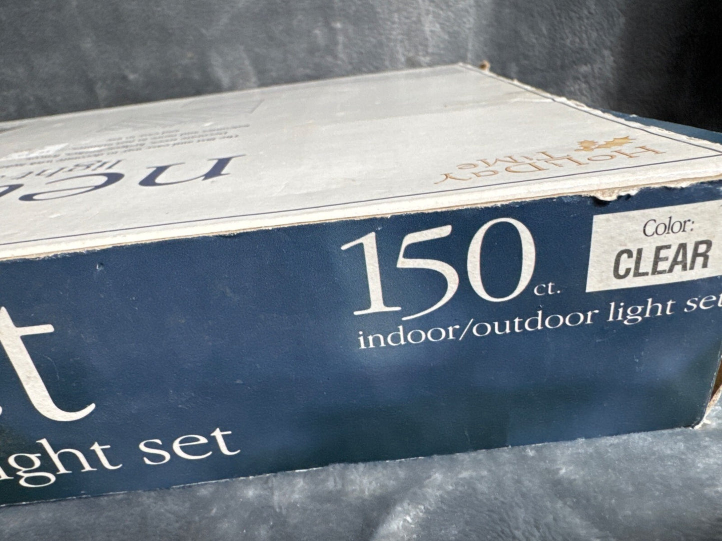 Holiday Time 150 Ct. Indoor/Outdoor Net Light Set Clear Christmas Lights 6 Ft. X