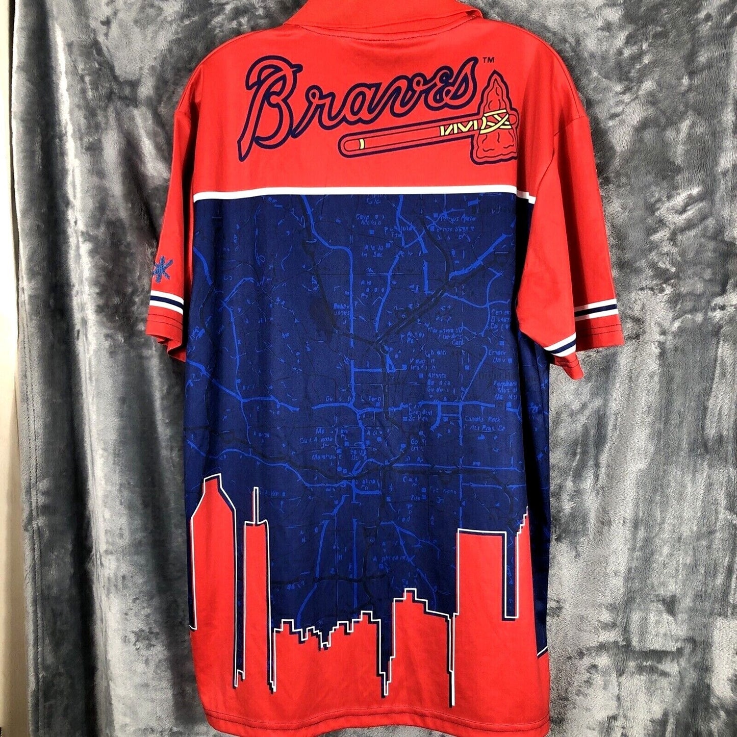 Atlanta Braves Mens Shirt Genuine Merchandise Size Large