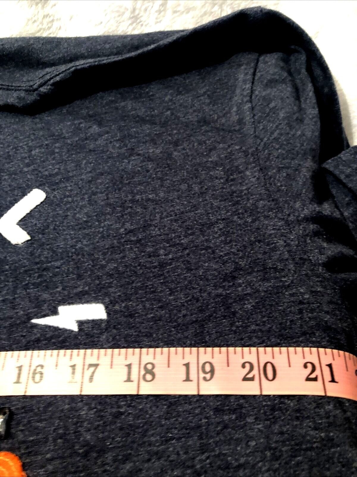 Hollister Mens Graphic Tee Shirt X-Large Soft Cotton Blend Charcoal Gray Casual 