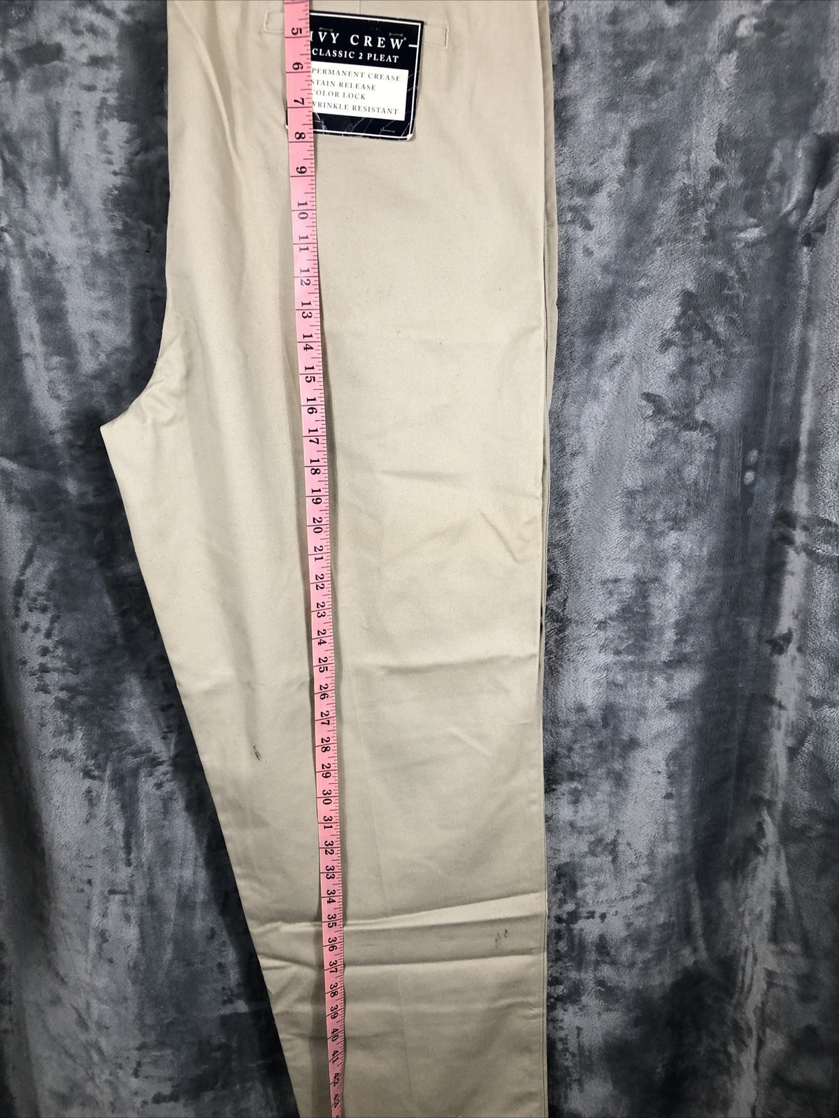 Ivey Crew Men's Classic Pants 2 Pleat Mens Size 46/32