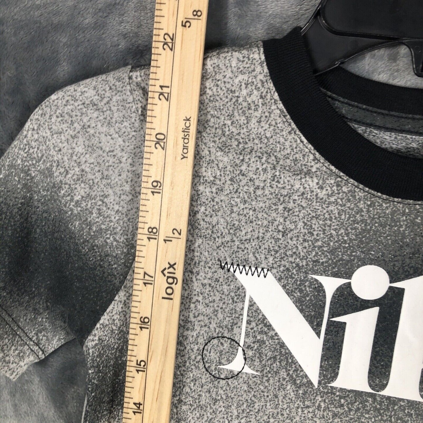 Nike Kids Black & White Short Sleeve Graphic Tee