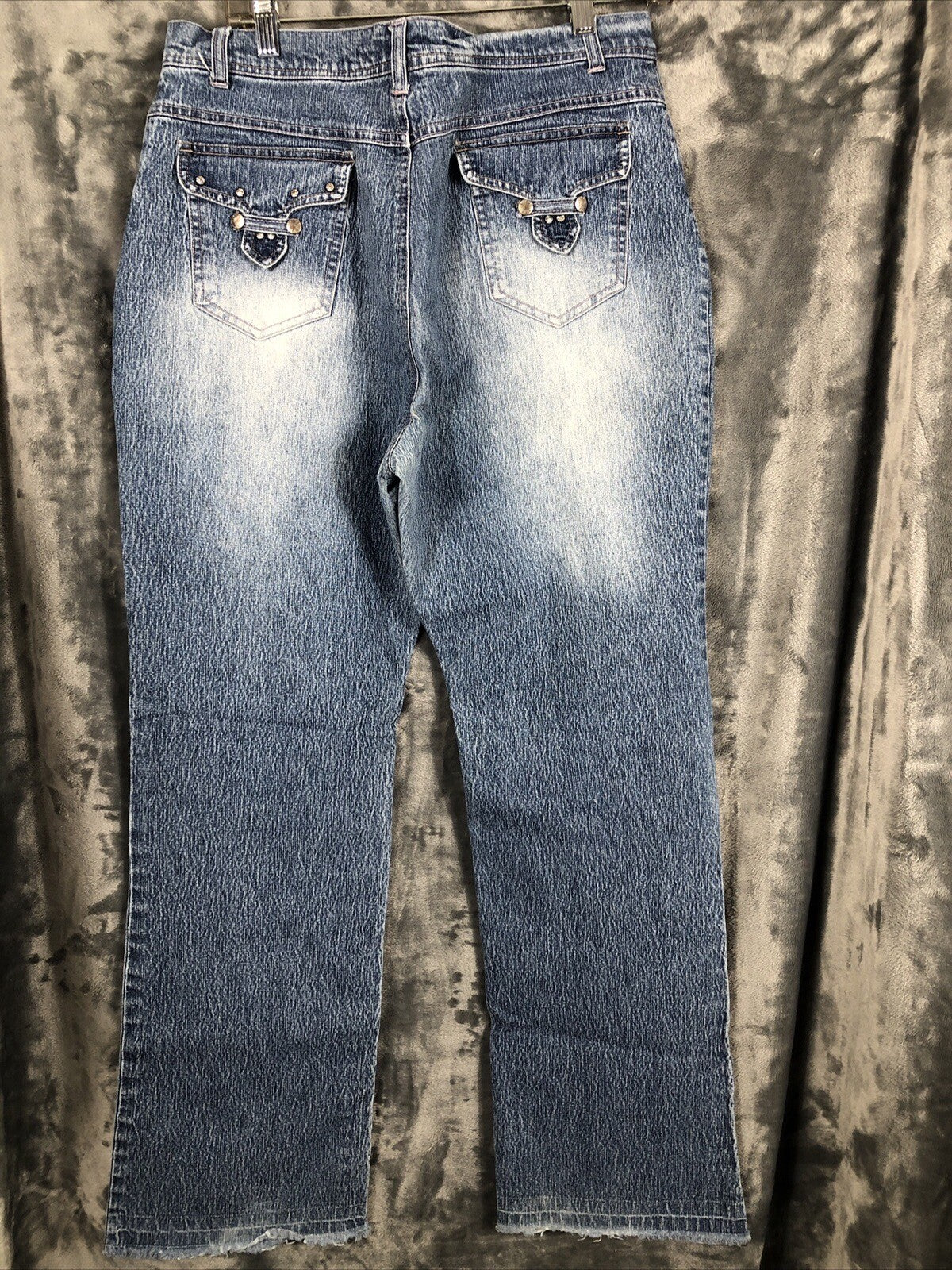 Lipsy Women's Stretch Jeans Size16 Sparkle Detail