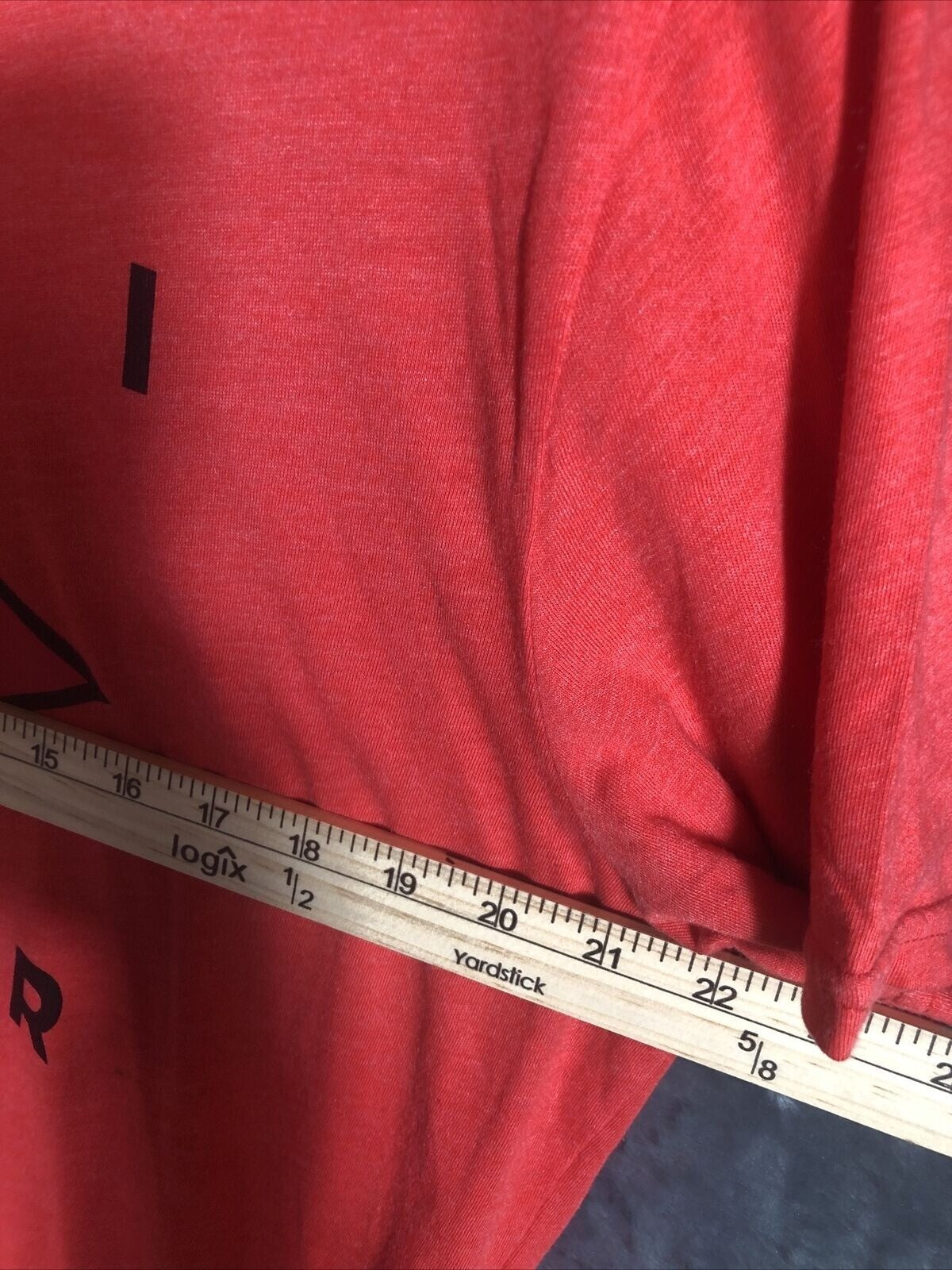 Hollister Red Graphic Tee XL Cotton/Polyester Mens Casual T-Shirt