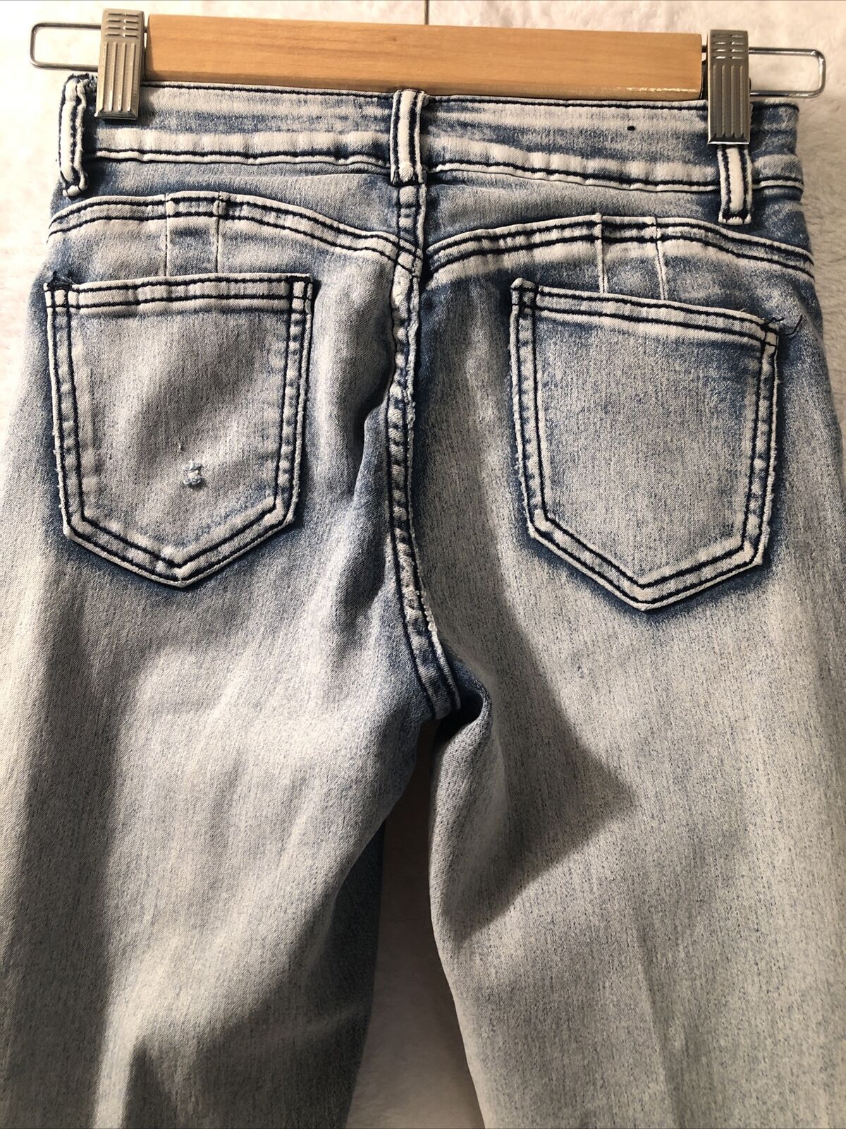 Bamboo Jeans Distressed  Girls 1/2