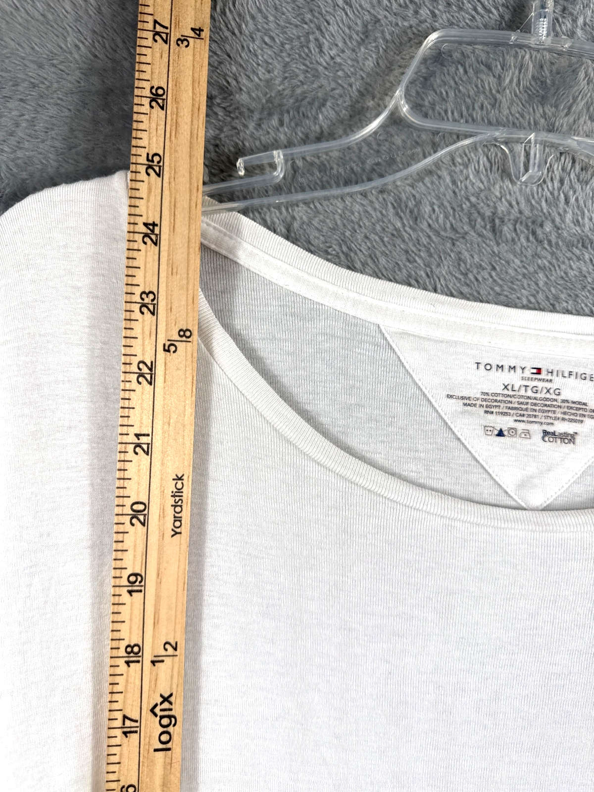 Tommy Hilfiger Womens Shirt Short Sleeve T Shirt XL Lightweight Casual Wear Top