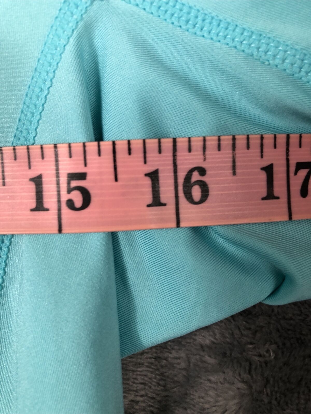 Tesla Swim Shirt Girls Size Small Teal In Color