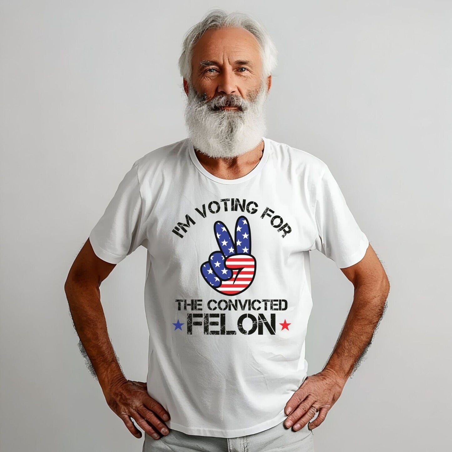 Trump Train I'm Voting For A Convicted Felon Tee Shirt Unisex T Shirt 