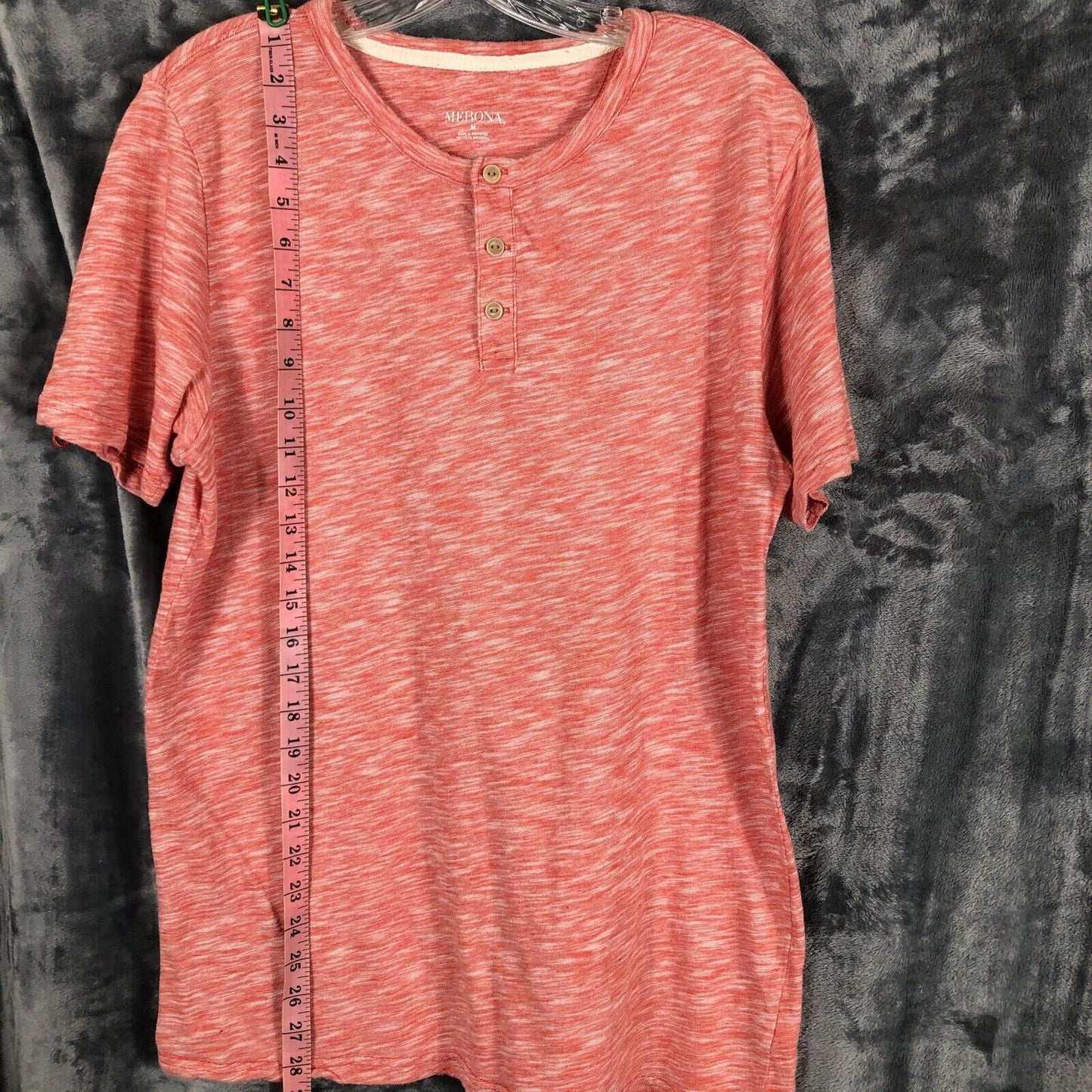 Merona  Women’s Tee shirt, Size M , Button Neck