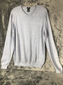 H&M Sweater Men’s Pull Over V-Neck Light Blue Long Sleeves Adult Large