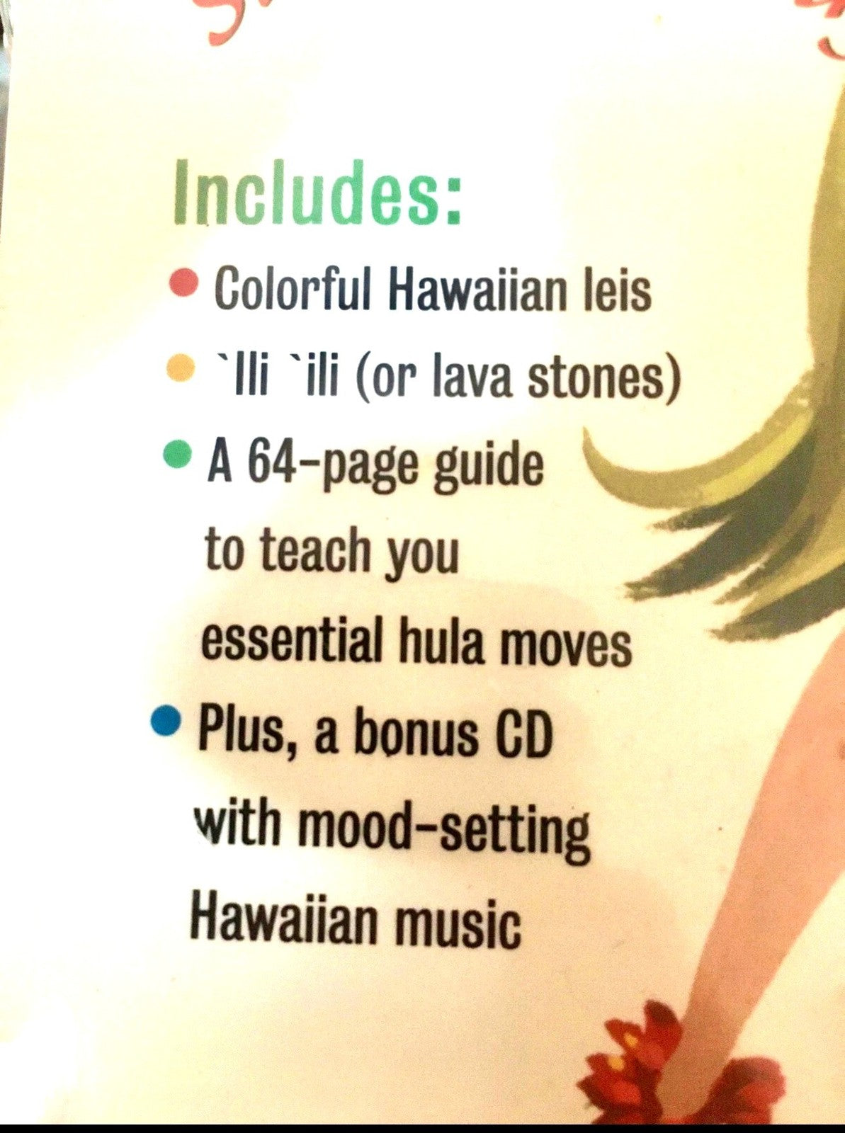 The Art Of Hula Dancing Box Set Includes Guide Leis Lava Stones & Music For Lear
