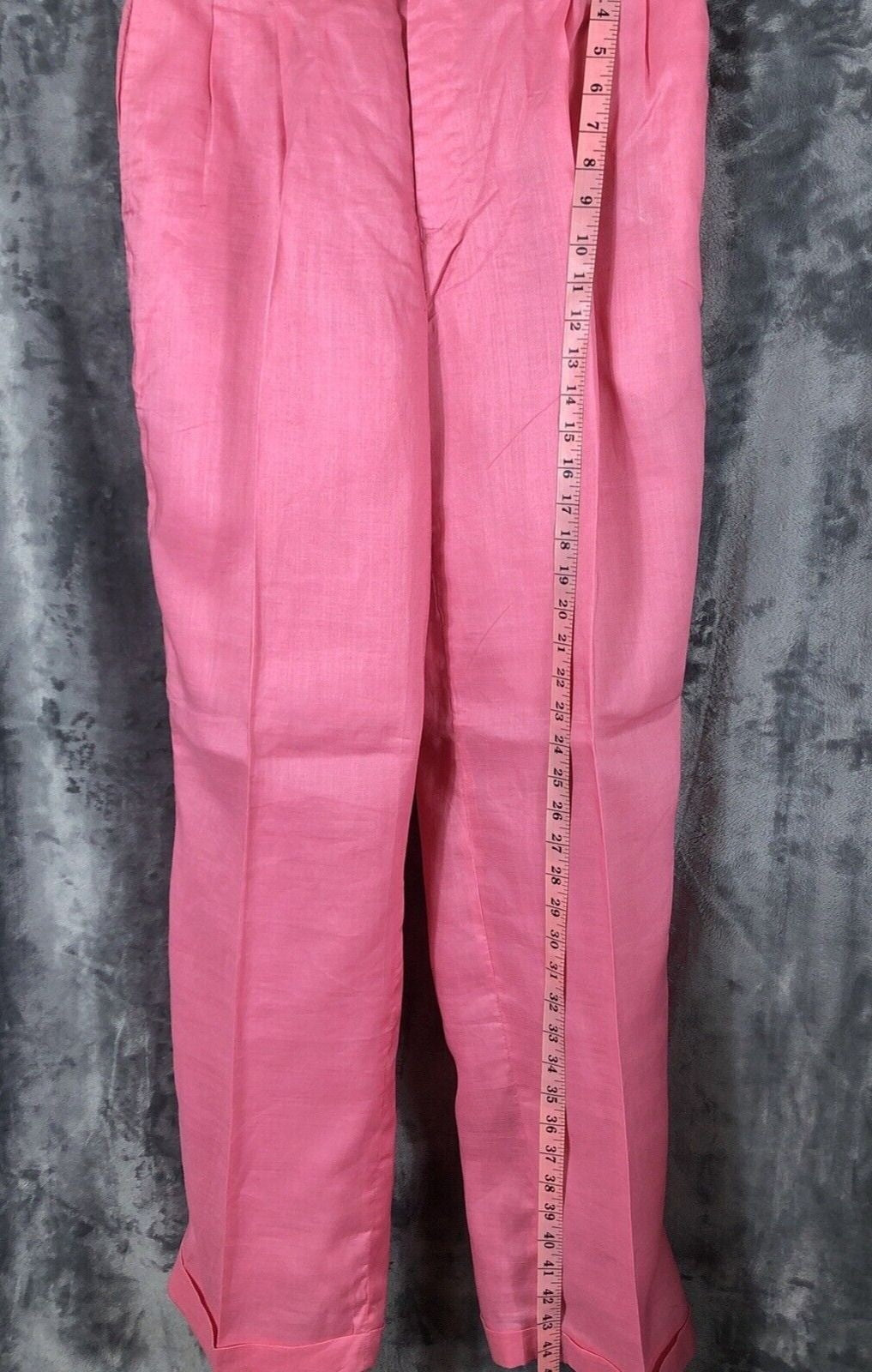 Mens Golf Slacks New Gen Golf Pants Mens Strawberry Comfort Size 32/32
