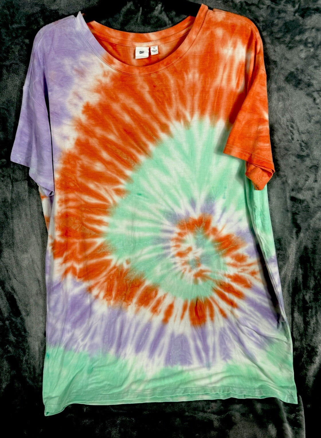BR Shirt Hippie Tie Dye Men's T Shirt Soft Size Adult Medium Unisex Top