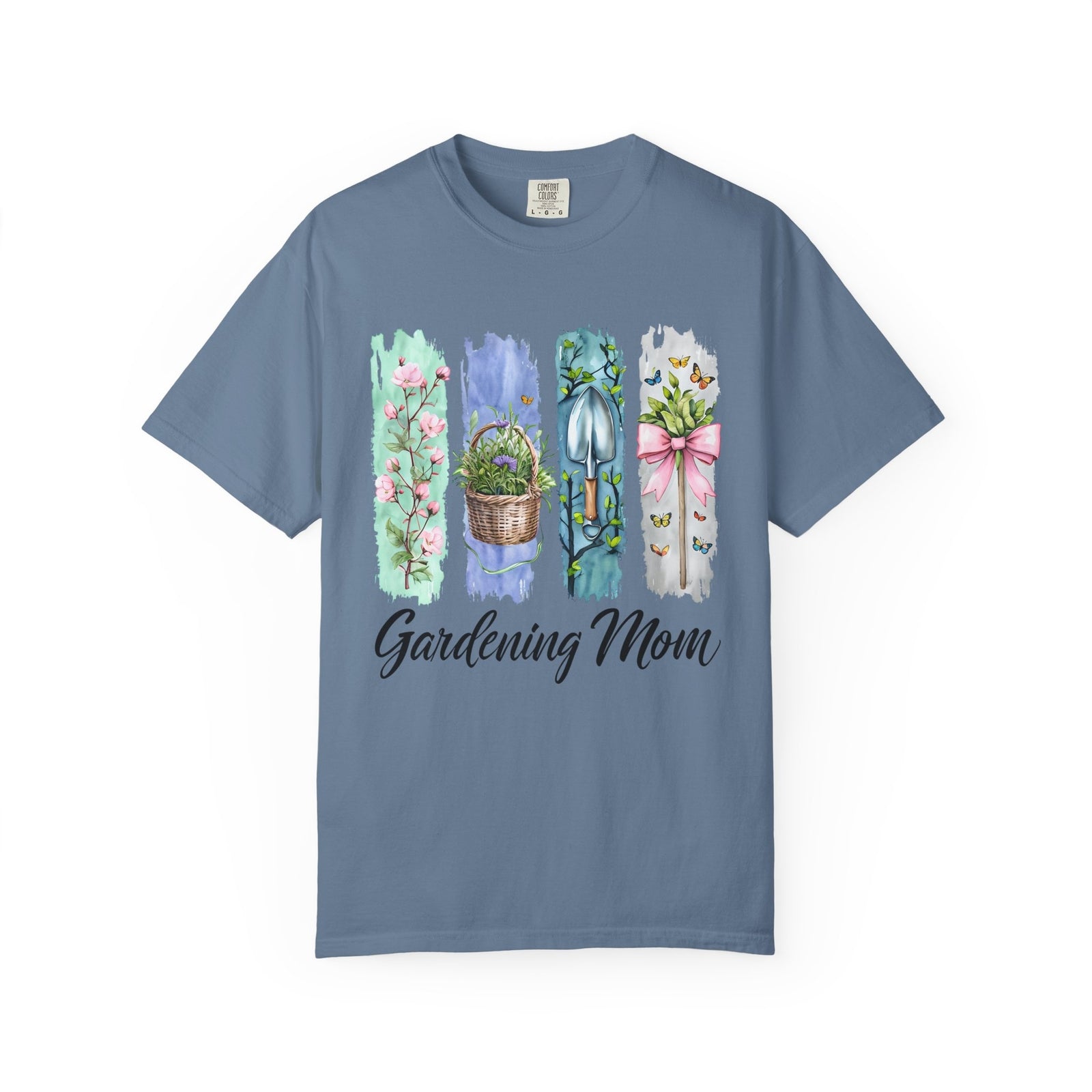 Gardening Mom T-shirt, Botanical Mother Tee, Plant Lover Shirt, Floral Gardener
