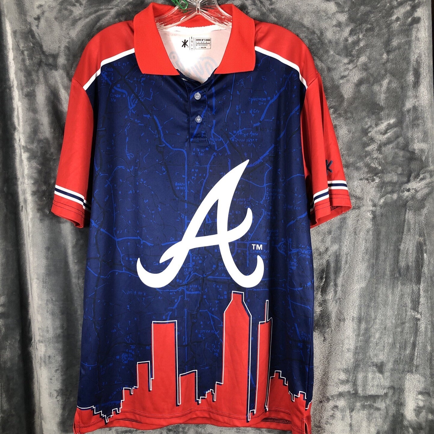 Atlanta Braves Mens Shirt Genuine Merchandise Size Large