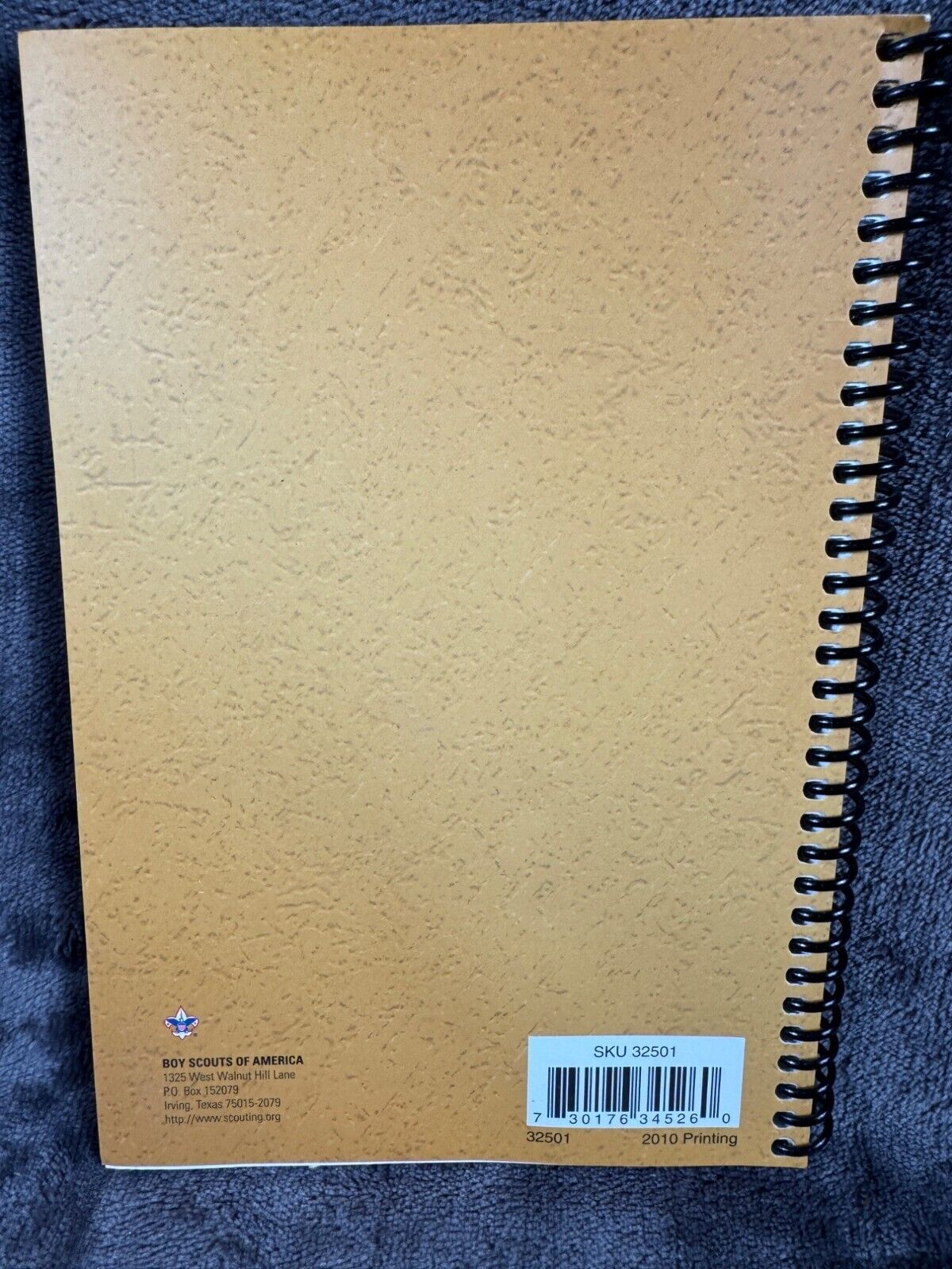 Senior Patrol Leader Handbook Boy Scouts Of America Spiral Bound Book