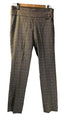 Roz & Ali Womens Geometric Patterned Pants Size 4 Polyester/Spandex