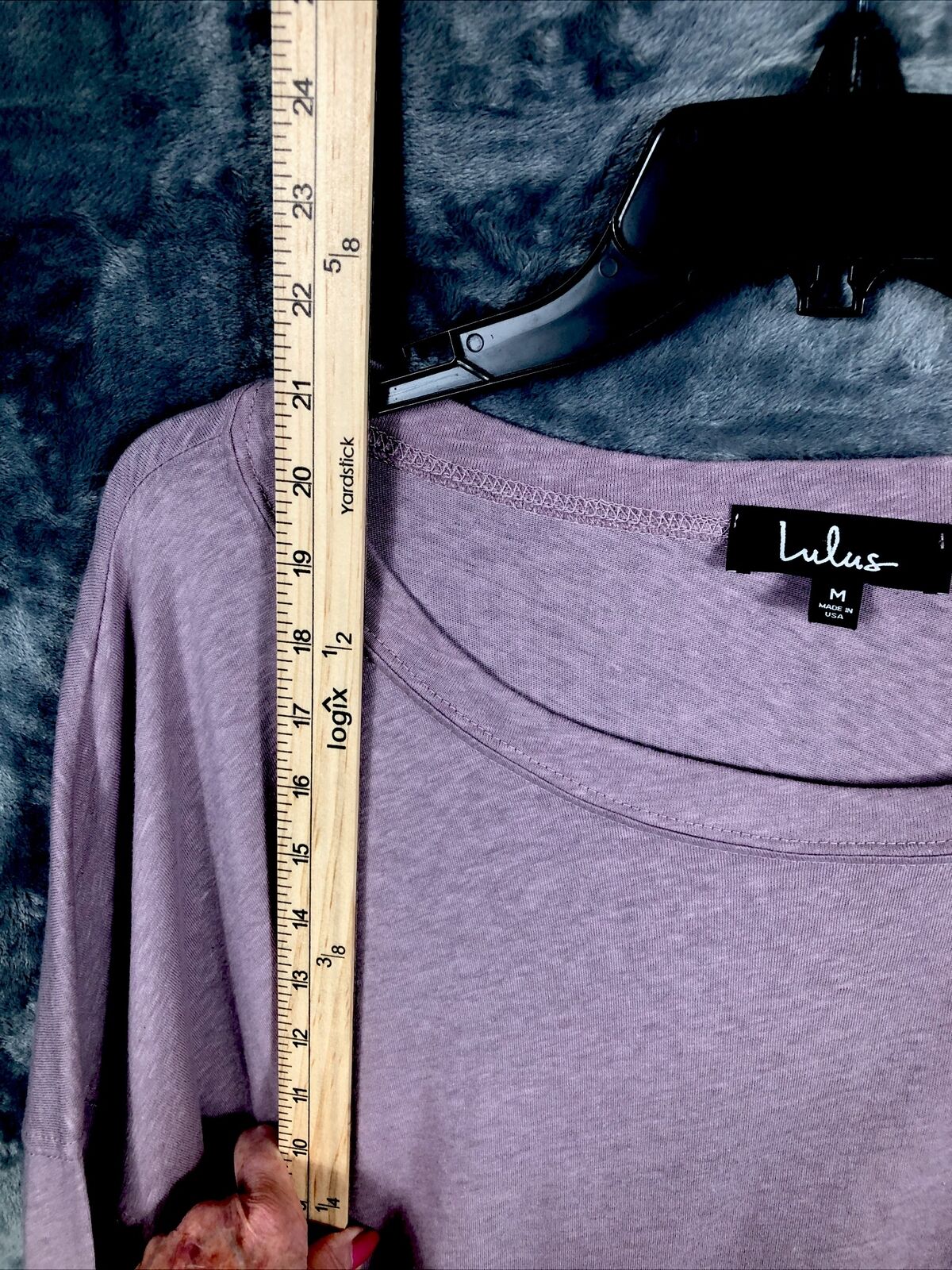 Lulus Womens Blouse Top T Shirt Size M Medium Long Sleeve Stretch Comfort Casual