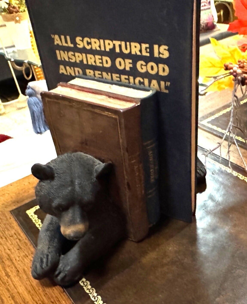 Bear-Themed Decorative Bookends For Home Or Office