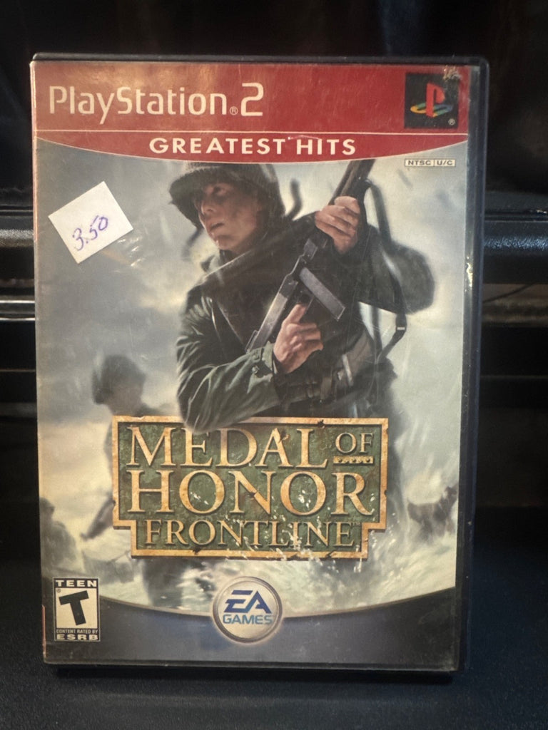 Medal Of Honor Frontline - PlayStation 2 Greatest Hits Game Complete With Manual