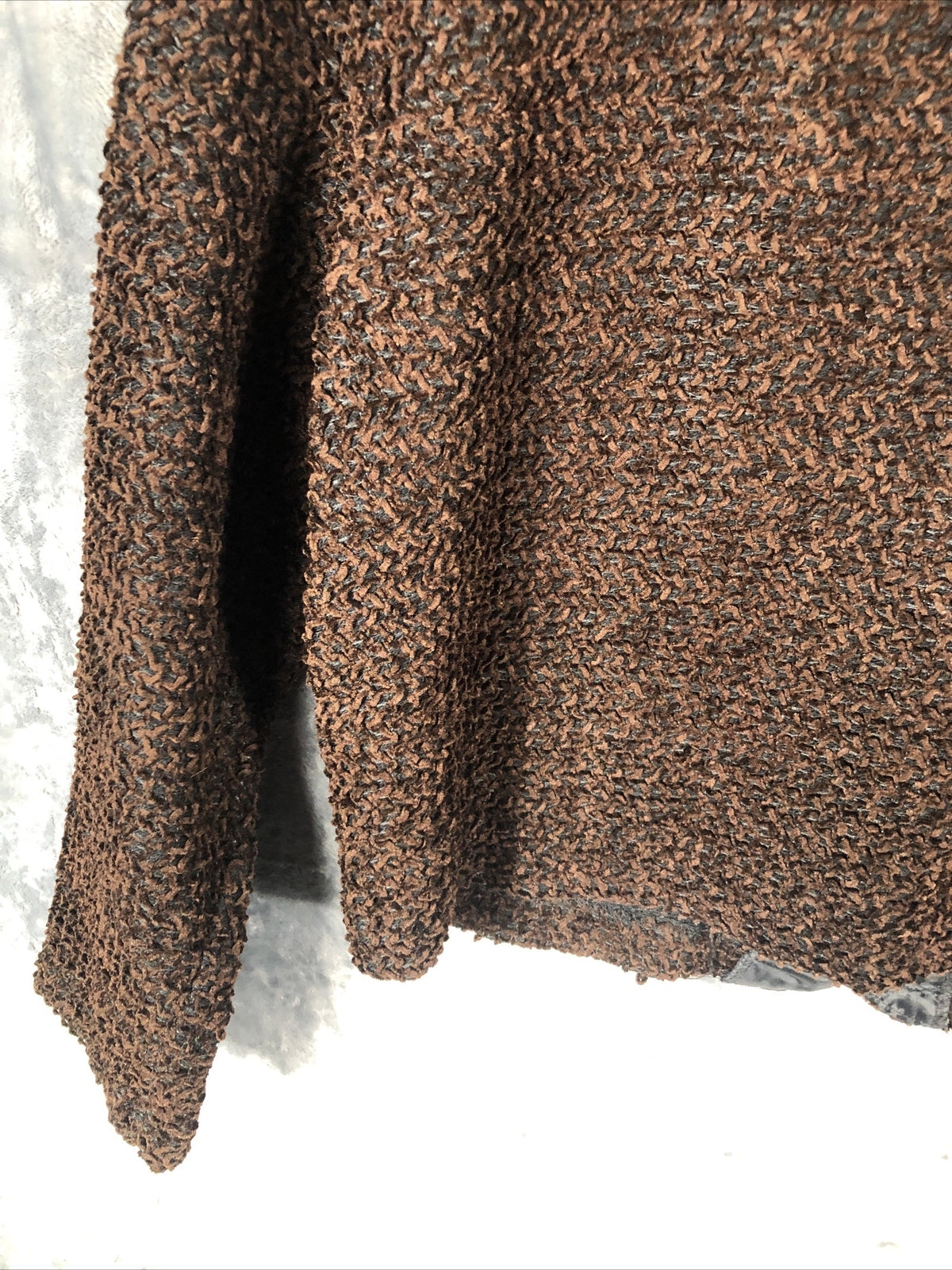 First Options Women’s Jacket Brown Button Up Adult Size Medium