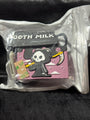Goth Milk-Themed Reaper Mini Ear Bud Bag/Pouch Cartoon Style