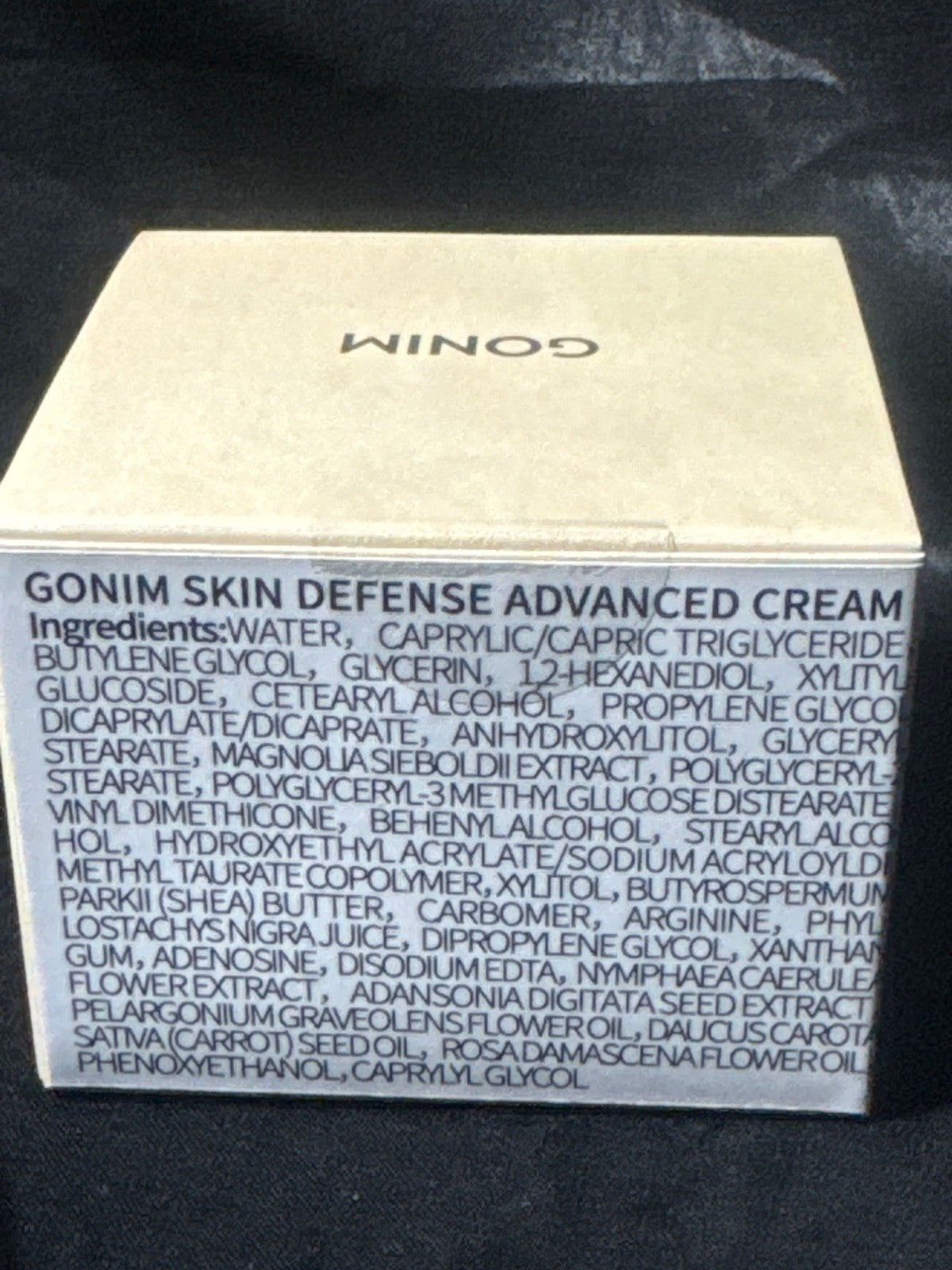 Gonim Skin Defense Advanced Cream 50ml Magnolia Sieboldii Extract + Aquaxyl Hydr