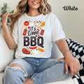 Womans T Shirt It's Time to BBQ Top  Funny Unisex Grilling Shirt Summer Fun Mens