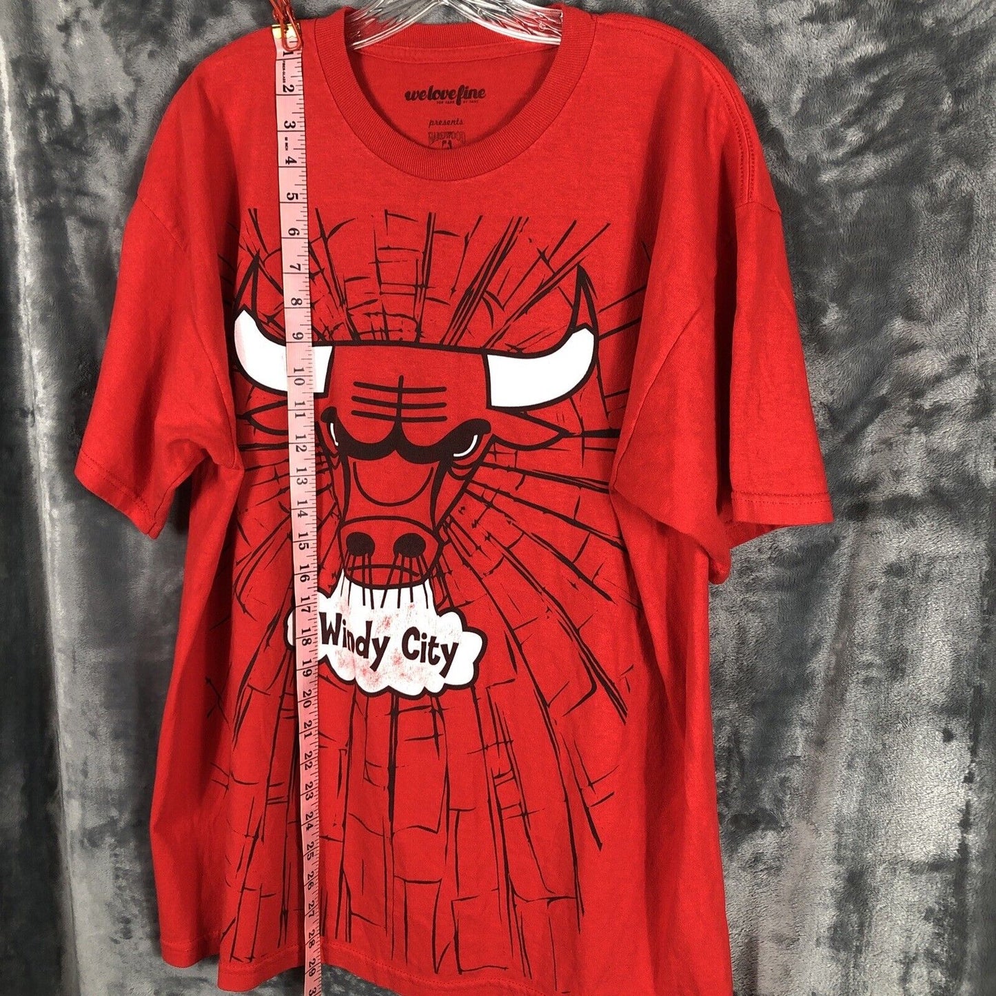 NBA Bulls Mens Shirt We Love Fine T Shirt  Size XL