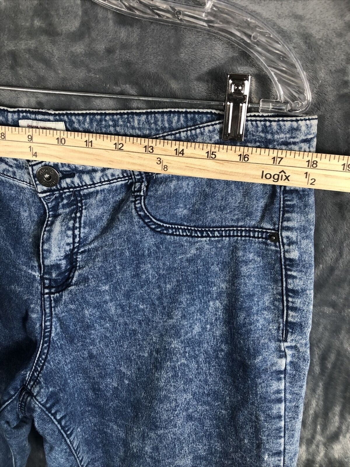 Vintage Mudd Womans Jeans Acid Wash Denim Pants Size 14
