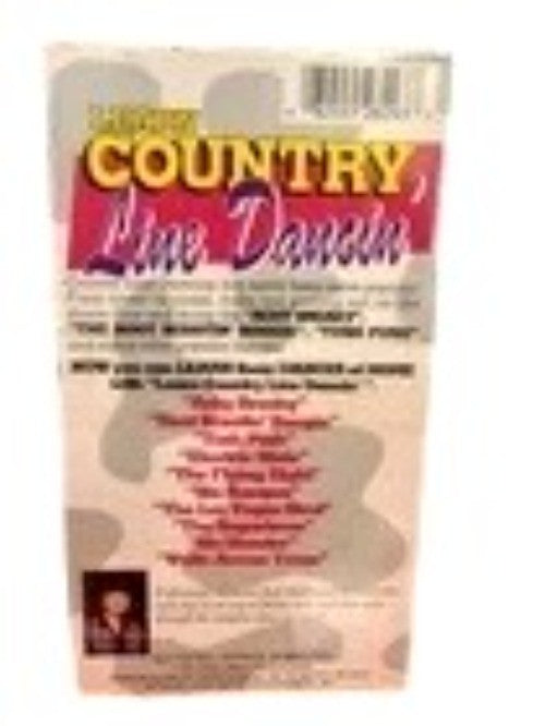 Learn Country Line Dancin VHS – Instructional Dance Video – Step-by-Step Lessons