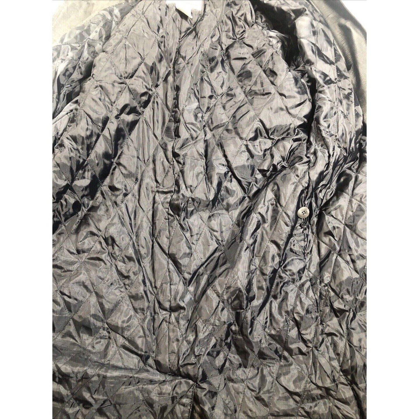 BB Dakota Coat Woman’s Leather Hooded Trench Coat Adult Medium Black