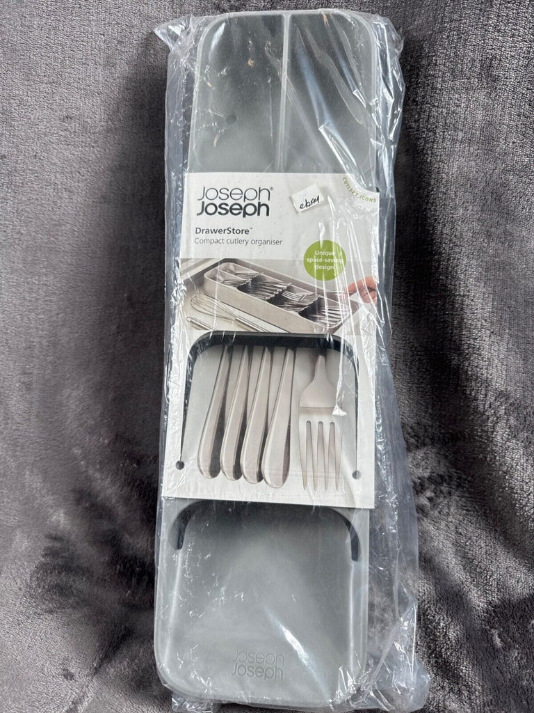 Joseph Joseph DrawerStore Compact Cutlery Organiser Space-Saving Design