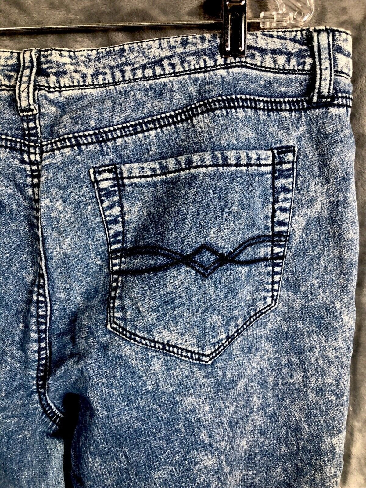 Vintage Mudd Womans Jeans Acid Wash Denim Pants Size 14