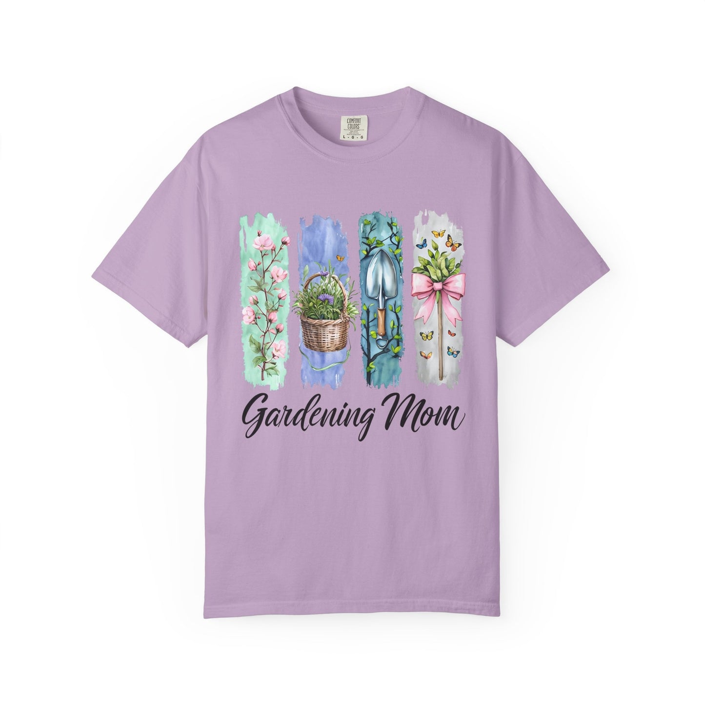 Gardening Mom T-shirt, Botanical Mother Tee, Plant Lover Shirt, Floral Gardener