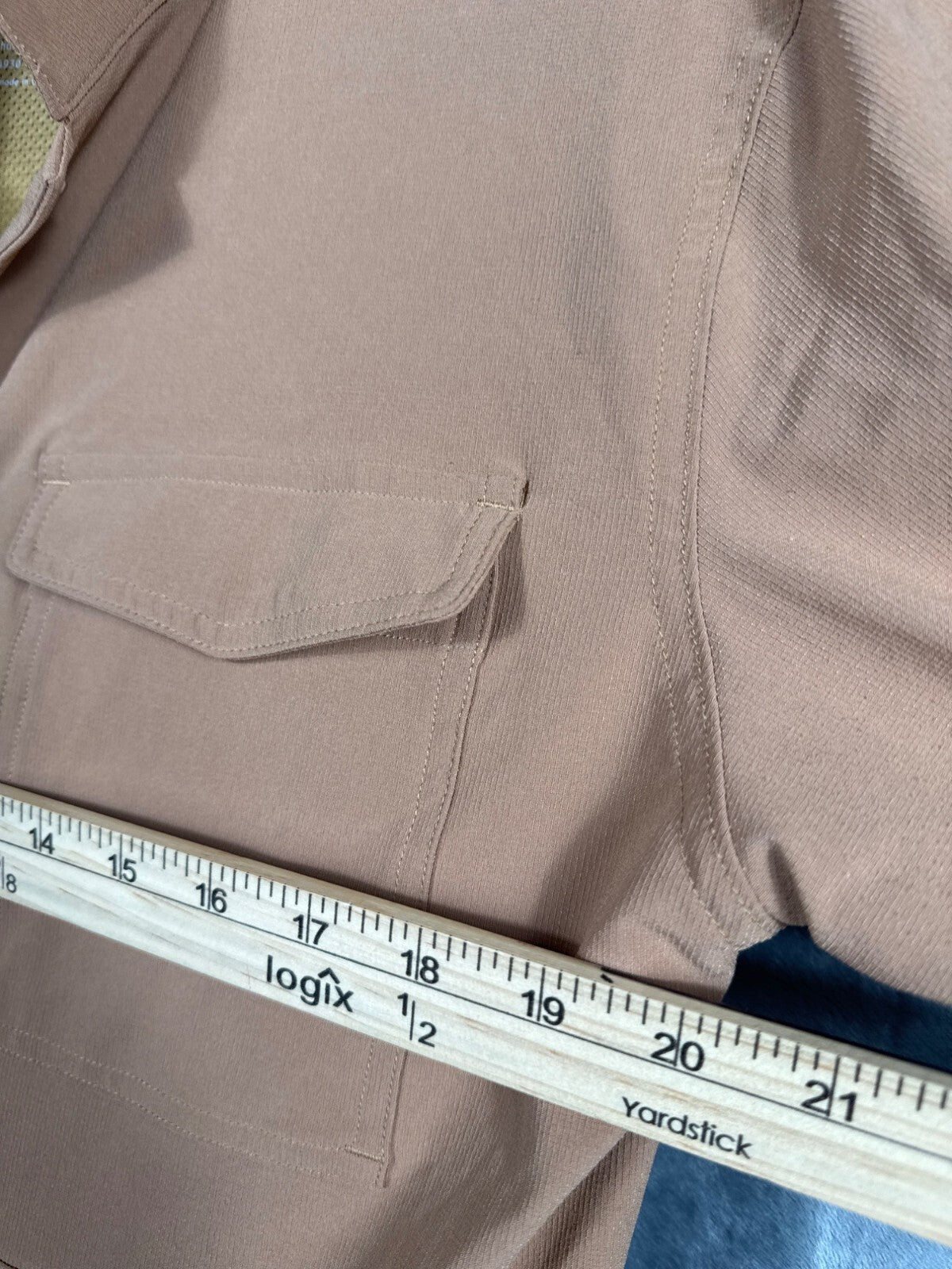 Lato Mens Brown Jacket Rpet/Spandex With Snap Closures & Elastic Cuffs