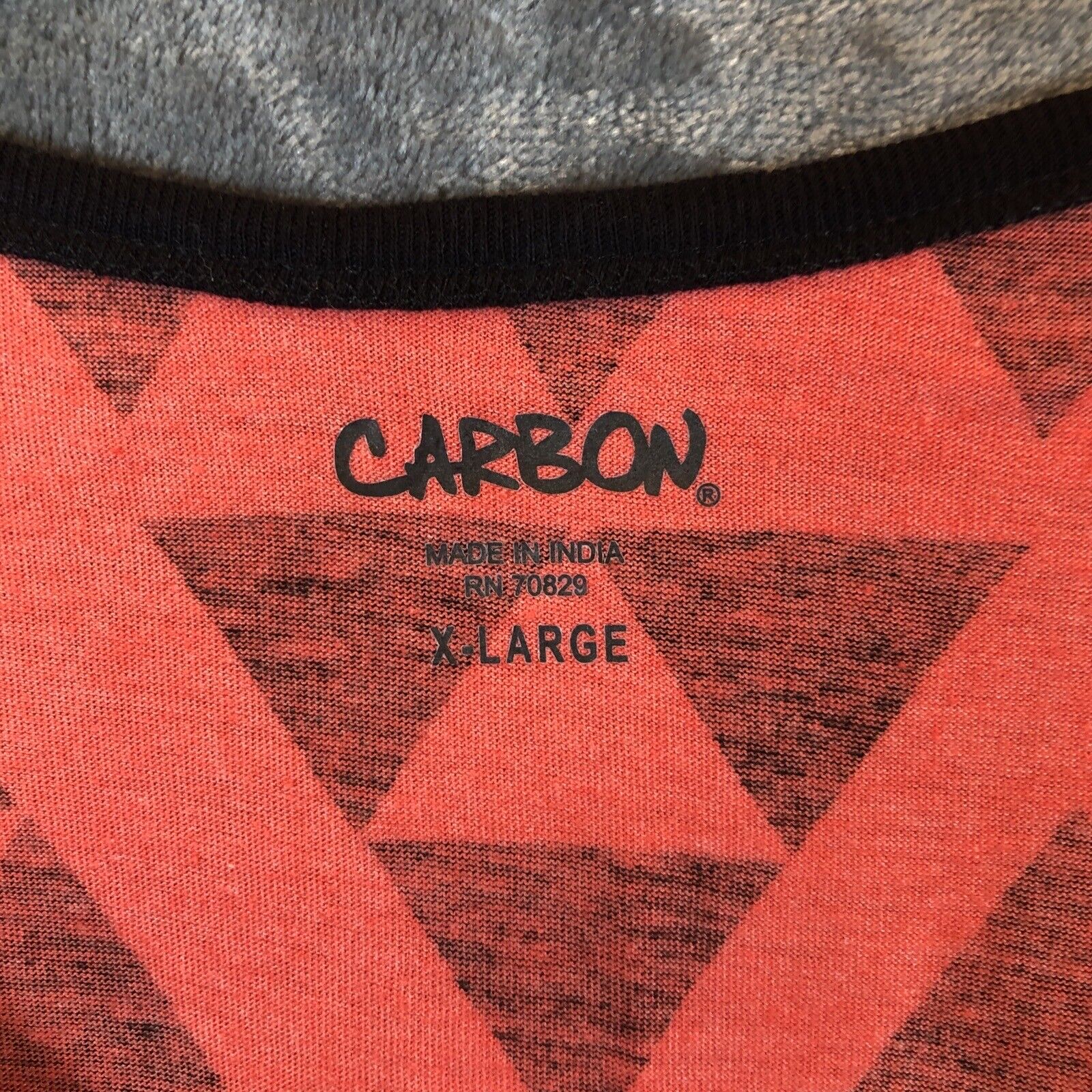Carbon Tank Top  Men's Size Adult X Large