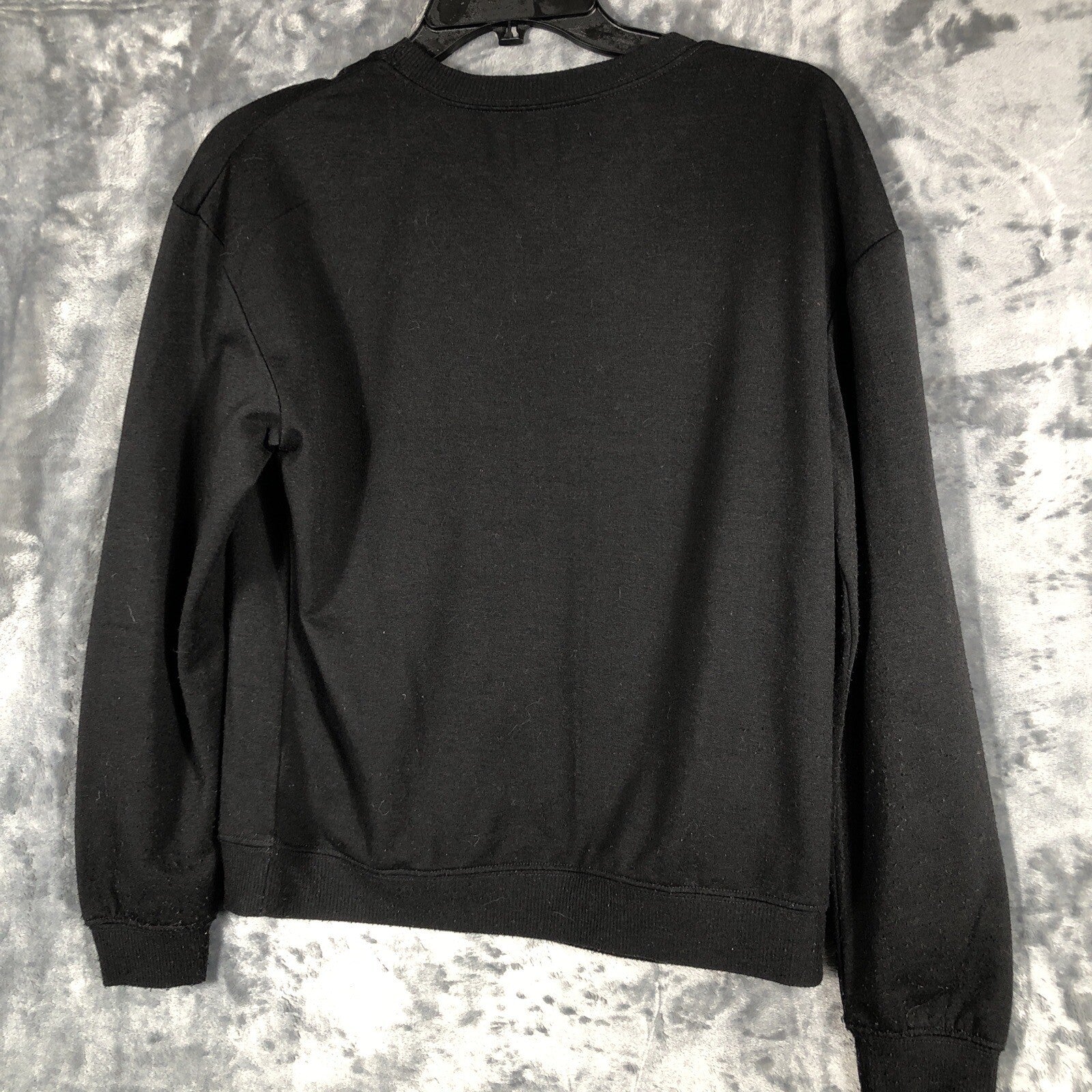 MIKEN Flow Sweatshirt Women’s Sweater Black She Is Strong Size Small