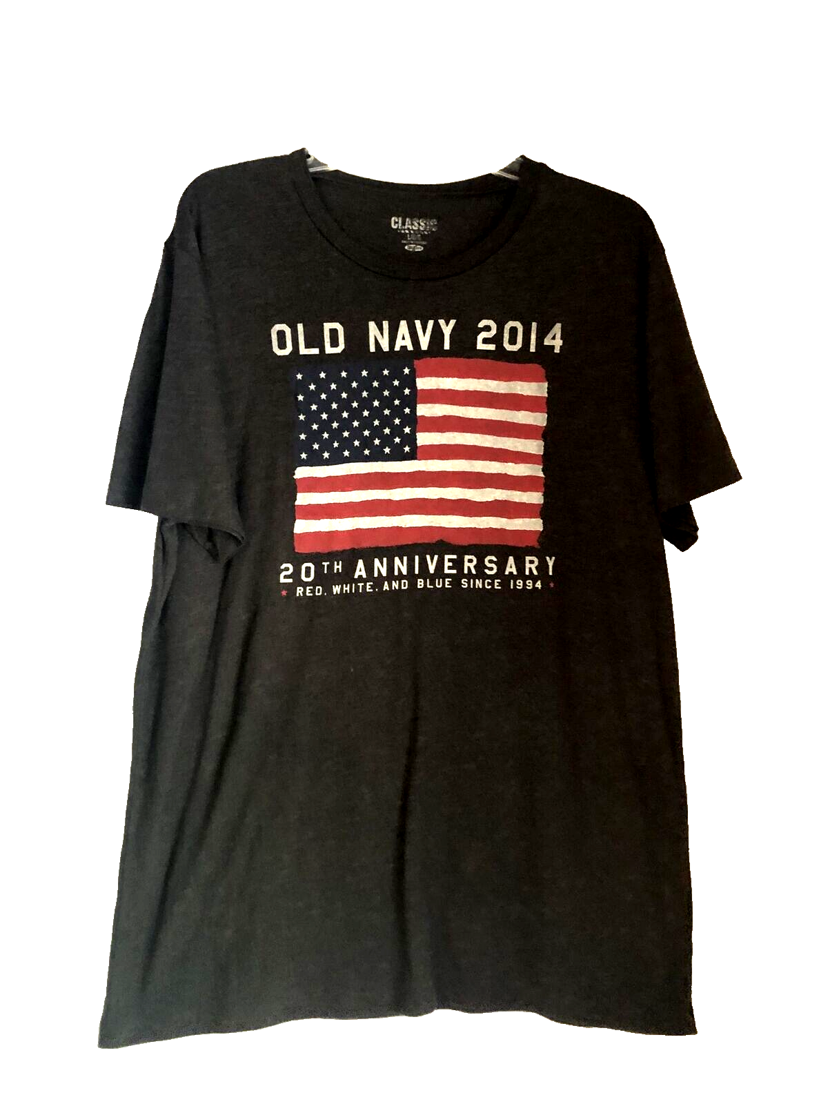 Old Navy 20th Anniversary Men’s Shirt Classic T Shirt Size Adult Large